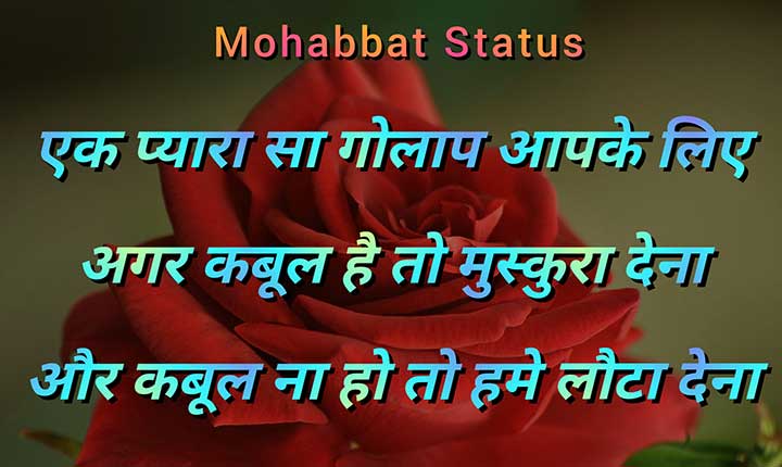 Best Mohabbat Shayari in Hindi 