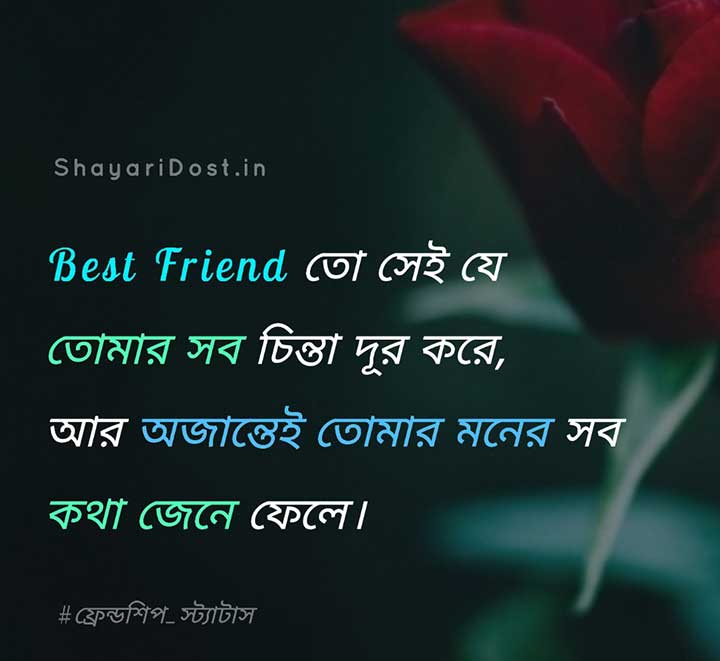 Best Friendship Status in Bengali Medium for Whatsapp