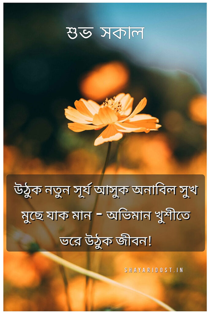 Morning Quotes Bangla for Wishes