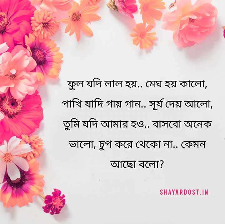 Love SMS Bangla, Valobashar Shayari SMS