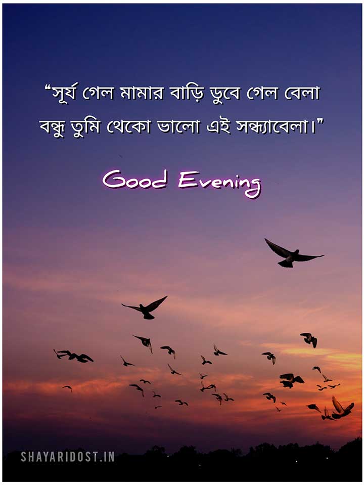 Good Evening Bengali Pic for Friends