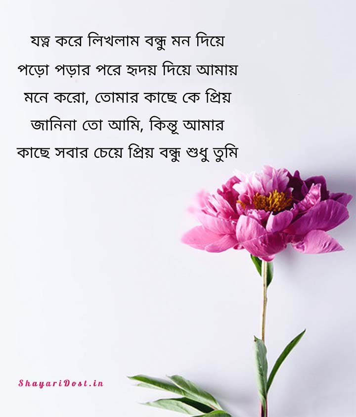 Bondhu Niye Kobita Bangla