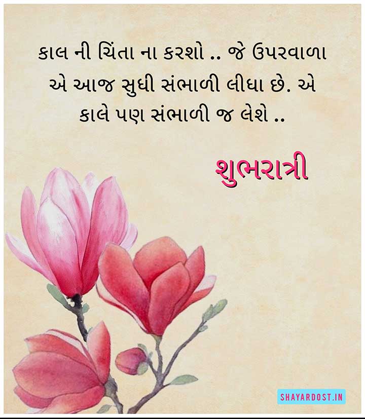 Shubh Ratri SMS in Gujarati Medium