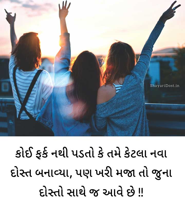 Gujarati Dosti shayari Quotes on Best Friend