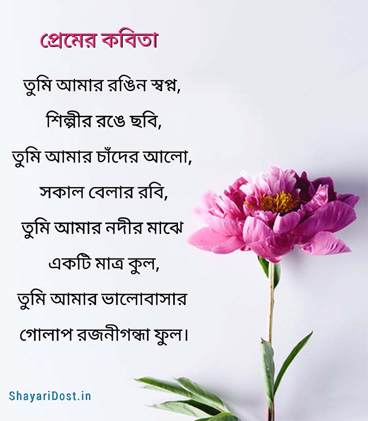 Bengali Romantic Poem