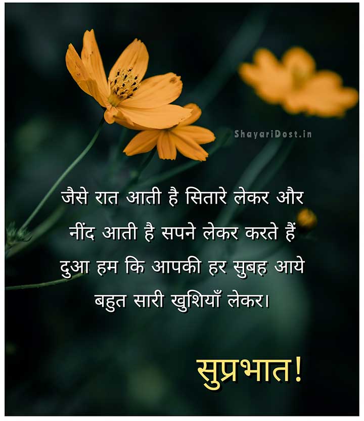 Good Morning Shayari, Suprabhat Shayari Hindi