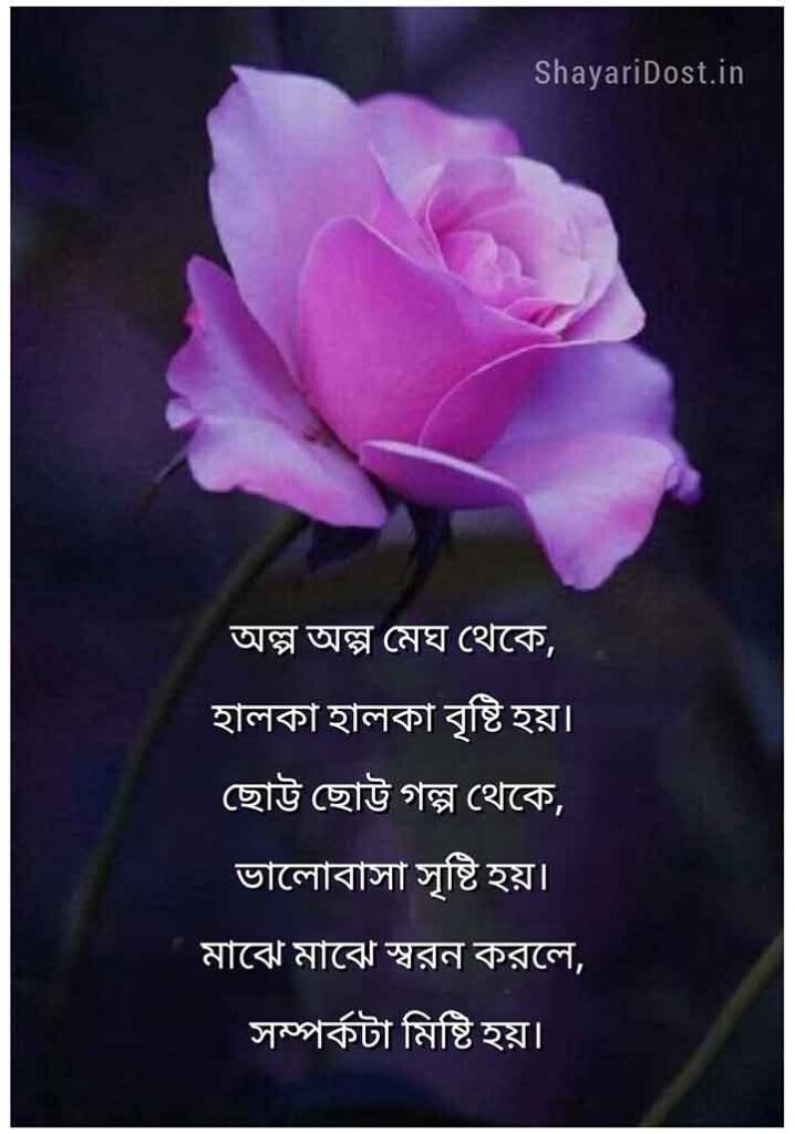 Love Poem in Bengali Medium