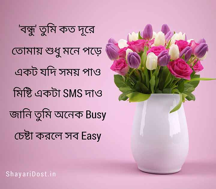 Love Kobita SMS In Bengali For Friends