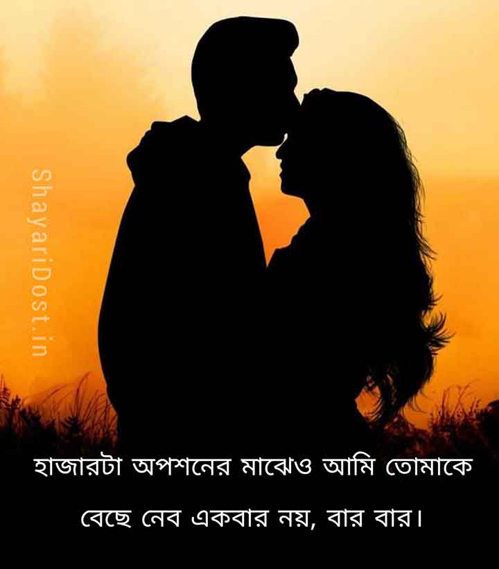 Romantic Bengali WhatsApp Status for Lover