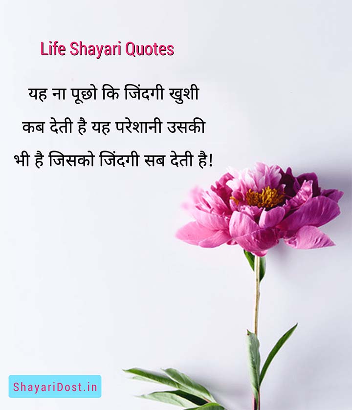 Life Shayari Quotes in Hindi