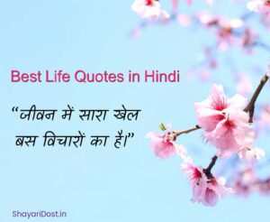 Read more about the article 150+ Best Life Quotes in Hindi | बेहतरीन लाइफ कोट्स हिंदी