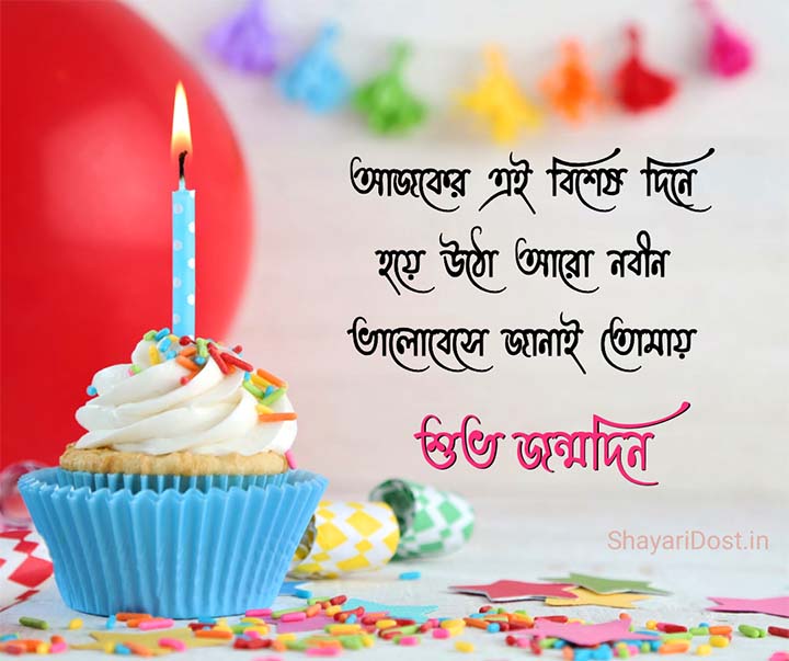 Bangla Birthday Wishes For SMS