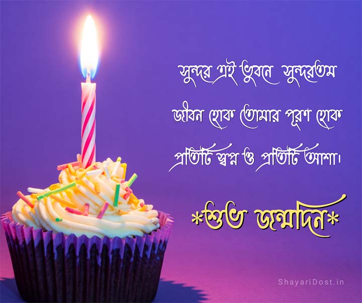 Bangla Birthday SMS For Best Friend