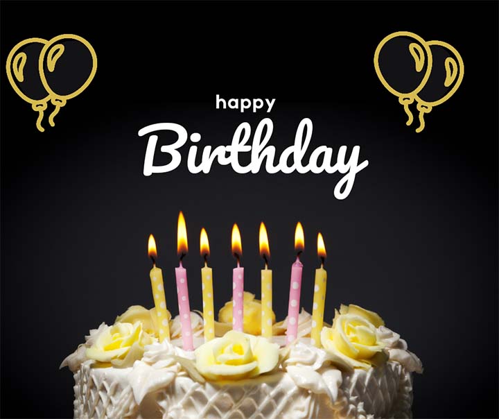 Happy Birthday Images with Cake