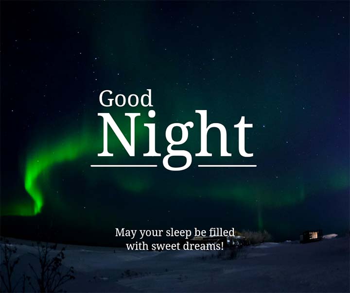 Good Night Images With Nature Background
