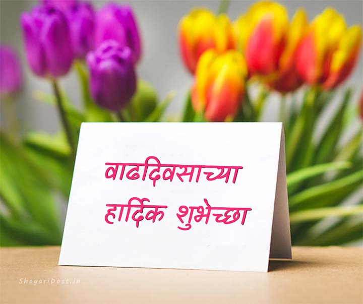 You are currently viewing Birthday Wishes in Marathi |  वाढदिवसाच्या हार्दिक शुभेच्छा [March 2024]