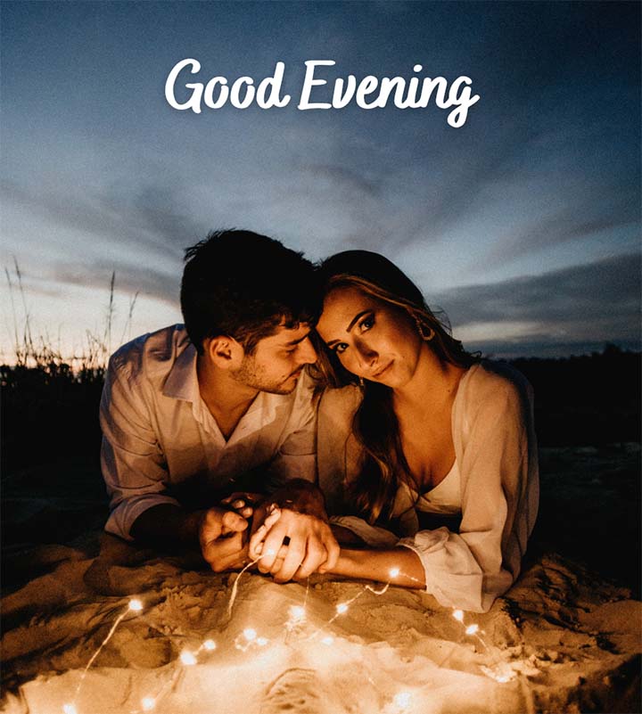 Romantic Good Evening Images With Couple
