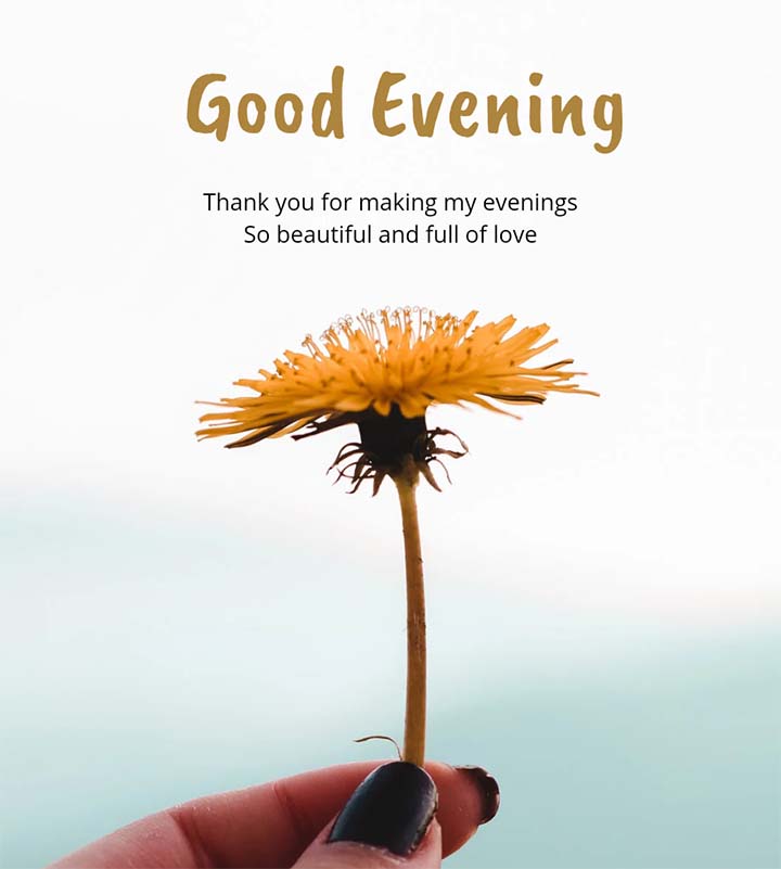 Best Good Evening Wish Image