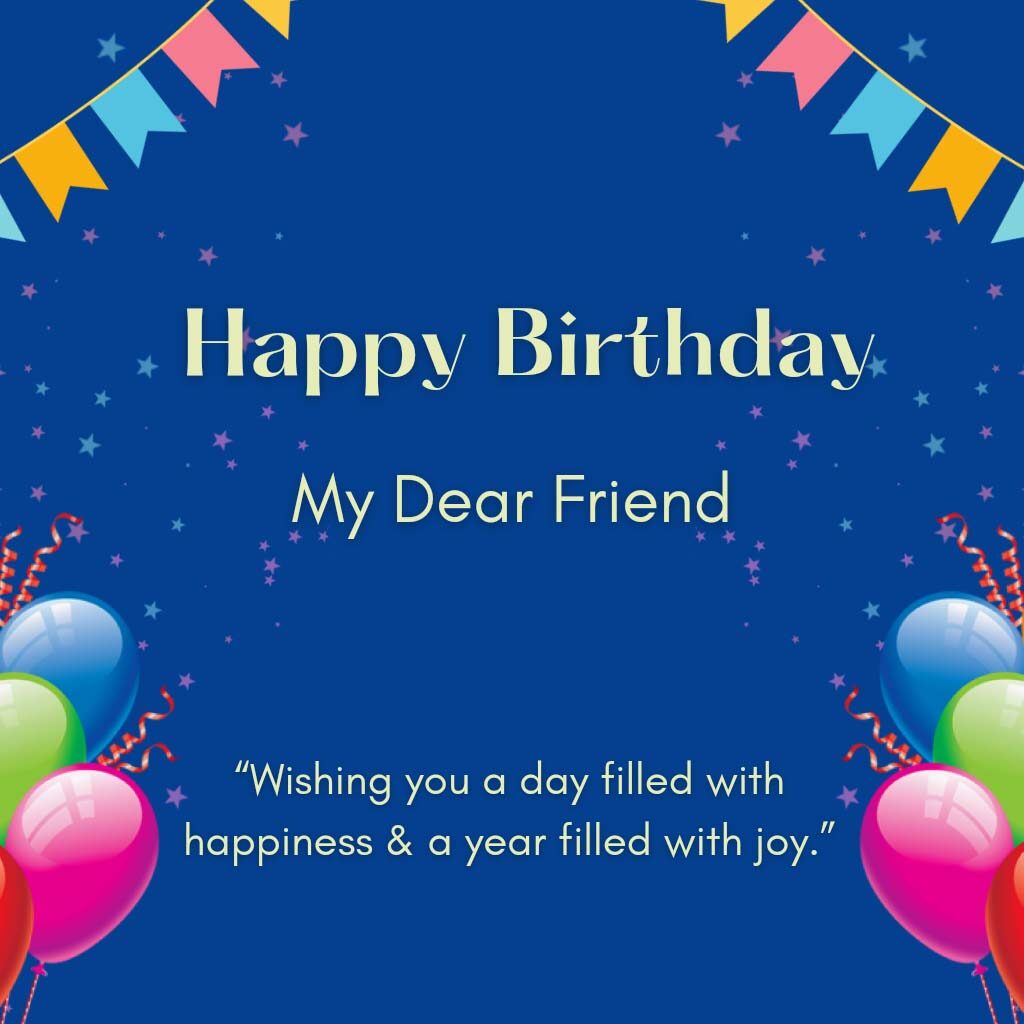 Special Birthday Wishes For Best Friend