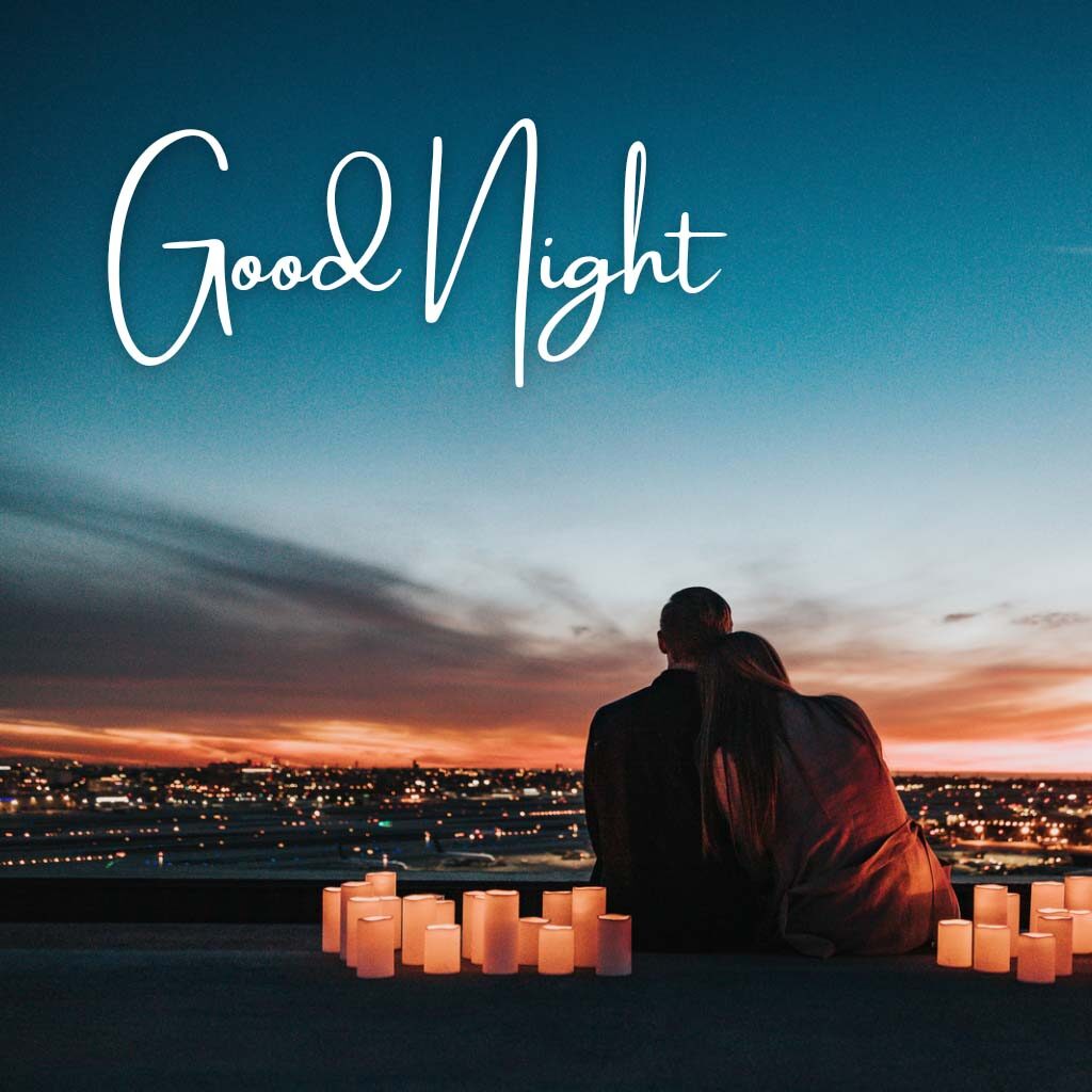 Romantic Good Night Love Images With Love Couple
