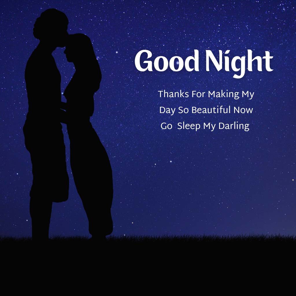 romantic good night image
